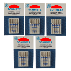 Agulha 130/705 H 75/11 Universal Schmetz 5 cartelas c/5 cada